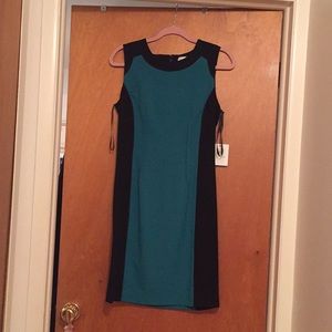 Calvin Klein colorblock dress